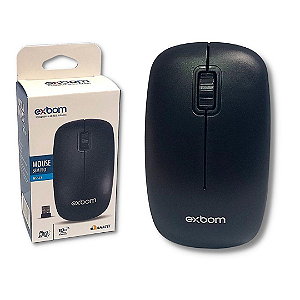Mouse Sem Fio Exbom MS-S22 Preto