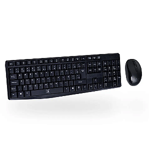 Kit Arteck 2 Em 1 Maxprint Teclado E Mouse Sem Fio Rf 2.4 G