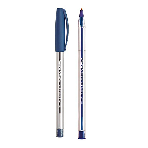 Caneta esferografica Trilux Ponta Media Azul - Faber-Castell