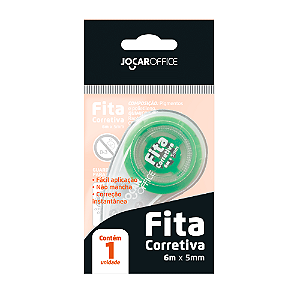 Corretivo (em fita) Jocar Office 6m - Leonora