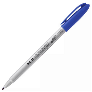 Marcador Permanente para CD/DVD Azul 2.0mm Pilot