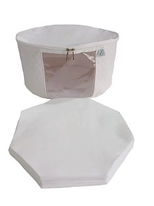 Organizador Protetor De Sousplat 36cm Branco