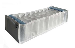 Colmeia Organizadora Gaveta Adulto Tnt Estruturada 40x14x10cm Branca