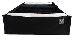 Colmeia Organizadora Gaveta Camiseta Tnt Estruturada 40x28x10cm Preta