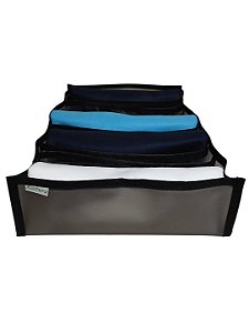 Colmeia Organizadora Gaveta Camiseta 40x28x10cm Fumê