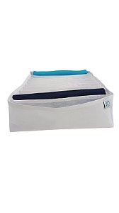 Colmeia Organizadora Gaveta Básica Tnt 40x28X10cm Branca