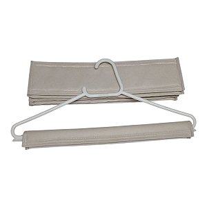 Tira Vinco Roupas Delicadas 06 Peças 35x9cm Bege Claro