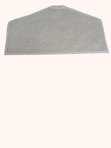 Capa Protetora Ombro Tnt e Organza 54x34cm Bege