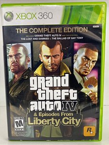 GTA 4 + Episode Liberty City - Xbox 360 - Original