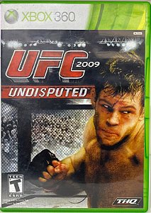 UFC Undisputed 2009 capa reimpressa - Xbox 360 - Original