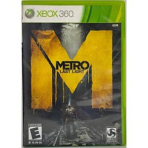 Metro Last Light (Capa reimpressa) - Xbox 360 - Original