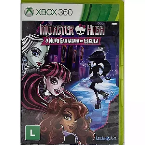 Monster High: O Novo Fantasma da escola - Xbox 360 - Original