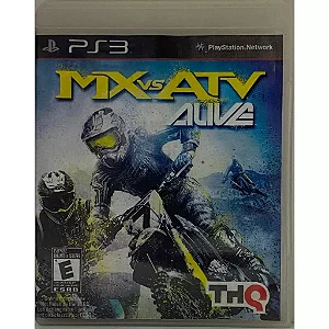Mx Vs ATV: Alive (Capa reimpressa) - PS3 - Original