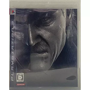 Metal Gear Solid 4 (JAPONES) - PS3 - Original