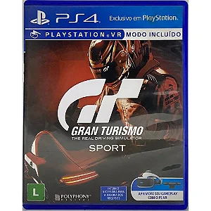 Gran Turismo Sport - PS4 - Original