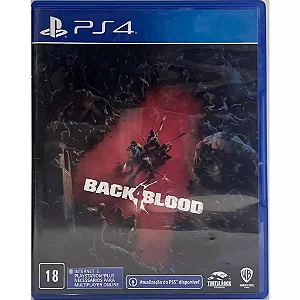 Back Blood 4 - PS4 - Original