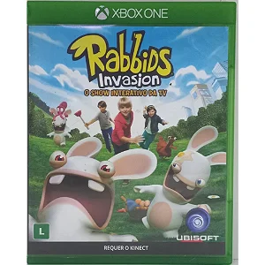 Rabbids Invasion: O show interativo da TV - Xbox One/Series X Kinect- Original