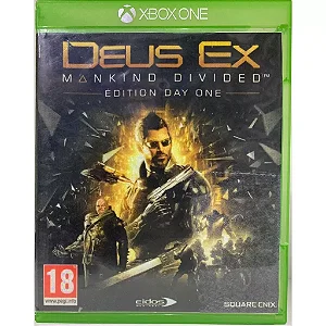 Deus Ex: Mankind Divided (Capa reimpressa) - XBOX ONE/SERIES X - Original
