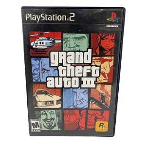 GTA: Grand Theft Auto 3 - PS2 - Original