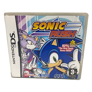 Sonic Rush (EUROPEU) - Nintendo DS - Original