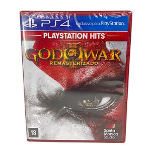 God of War 3 (Remastered) Lacrado - PS4 - Original