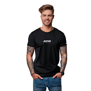 Camiseta Algodão Masculina - JESUS