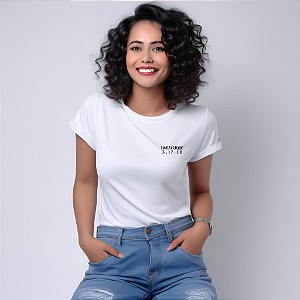 Camiseta Algodão Feminina - HABACUQUE