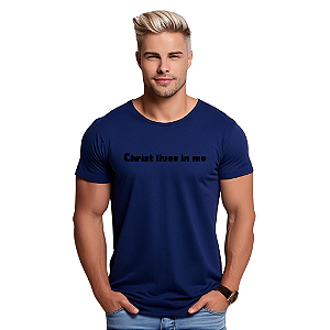 Camiseta Algodão Masculina -CHRISTS