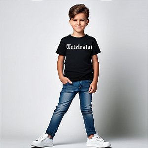 Camiseta Algodão Kids - TELESTAI