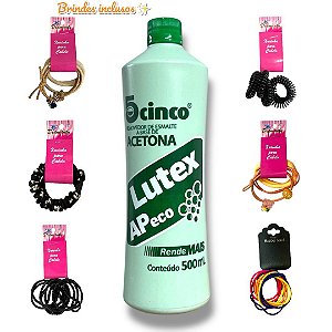 Lutex acetona Removedor 500ml removedor de esmalte