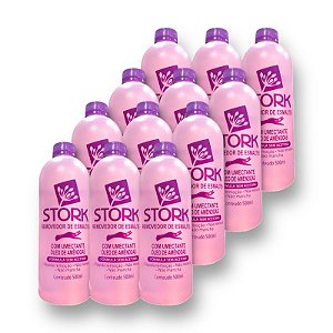 Kit 12 Stork Removedor de Esmalte Sem Acetona 500ml