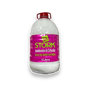 Amolecedor de cutículas stork com óleo de cravo da índia 5 litro