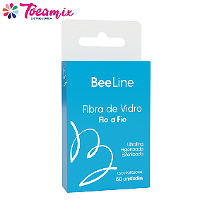 Fibra De Vidro Cortada com 50 unidades Unhas De Fibra Fio A Fio Bee line
