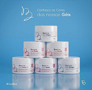 Kit Completo de Géis Construtores Bee Line - Para Unhas Perfeitas