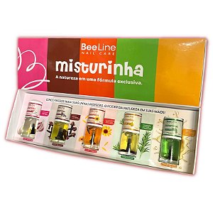 Kit 5 Misturinha Esmalte para unha Bee Line