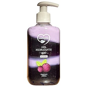 Gel Hidratante Íntimo virilha e corpo Açaí 300ml SouVegan