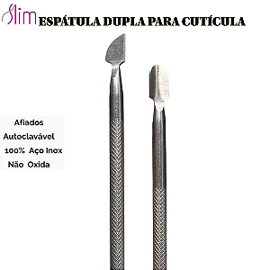 Espátula Dupla para Cutícula instrumento 205