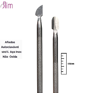 Espátula Dupla para Cutícula instrumento 205