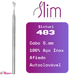 Bisturi Espátula manicure instrumento 483