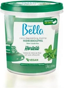 Depilbella Cera Hidro Hortelã 600g, Depil Bella
