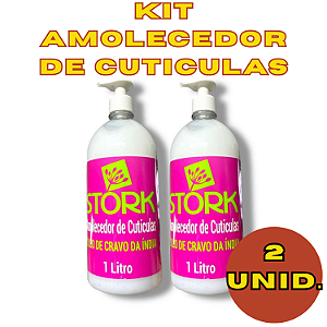 Kit 2 unidades amolecedor de cutículas Stork 1L