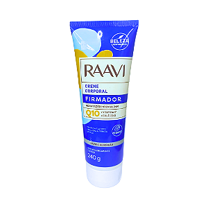 Raavi Creme Corporal Frimador 240g | Hidratação Intensa 24hrs | Vitamina C + Colágeno
