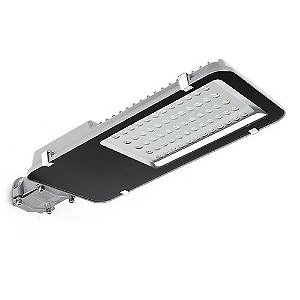 Luminária LED Pública 250W Cinza SMD 6500K IP66 bivolt.
