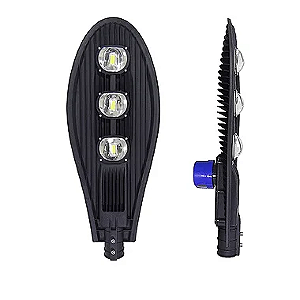 Luminária LED Pública 150W COB 6500K Sensor Fotocélula IP67 com INMETRO.