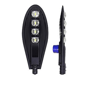 Luminária LED Pública 200W COB Sensor Fotocélula IP67 com INMETRO.