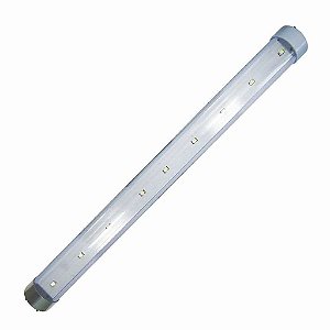 Lâmpada Tubular 9 Led Smd 30x2,6CM 6000K Bivolt 2Watts.
