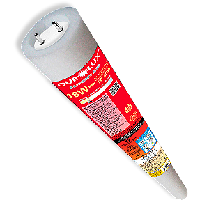 Lâmpada Superled Tubular T5 18W com Driver bivolt 3000K.