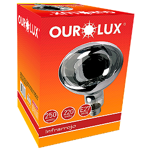Lâmpada Incandescente de Secagem 250W 220V.