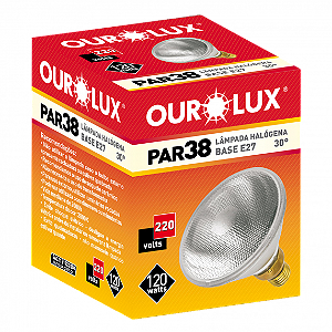 Lâmpada PAR38 120W 220V 30º.