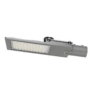 Luminária Pública LED 100W IP66 bivolt 4000K base rele com INMETRO.